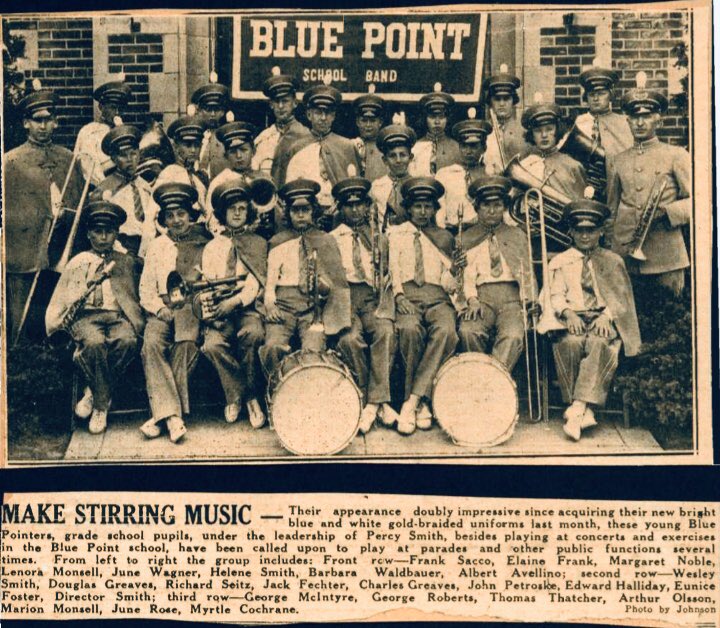 In honor of Blue Point Elementary’s 90th Anniversary Celebration next Friday, October 25th, we will be sharing historical photos of the school each day. These photos will be on display at the Celebration event and then at the library from Friday-Sunday next weekend. <a href="/BPESchool/">Blue Point Elementary School</a>