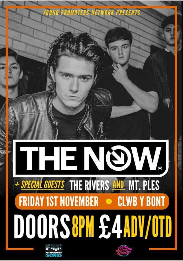 Dont forget in 2 weeks today on Friday 1st November we have out Halloween Gig at <a href="/ClwbYBont/">Clwb Y Bont</a> in Pontypridd.

Just get ready to hear The Now, The Rivers and Mount Ples because they are gonna bring the roof down in Clwb y bont.