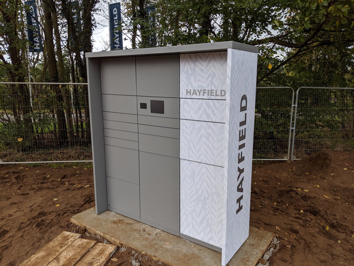 safetyletterbox's tweet image. @HayfieldHomes are following the trend with the installation of an Intelligent parcel management system in one of their developments in readiness for their new homeowners to enjoy the perks of no more missed parcels. 
#parcelboxes #myRENZbox