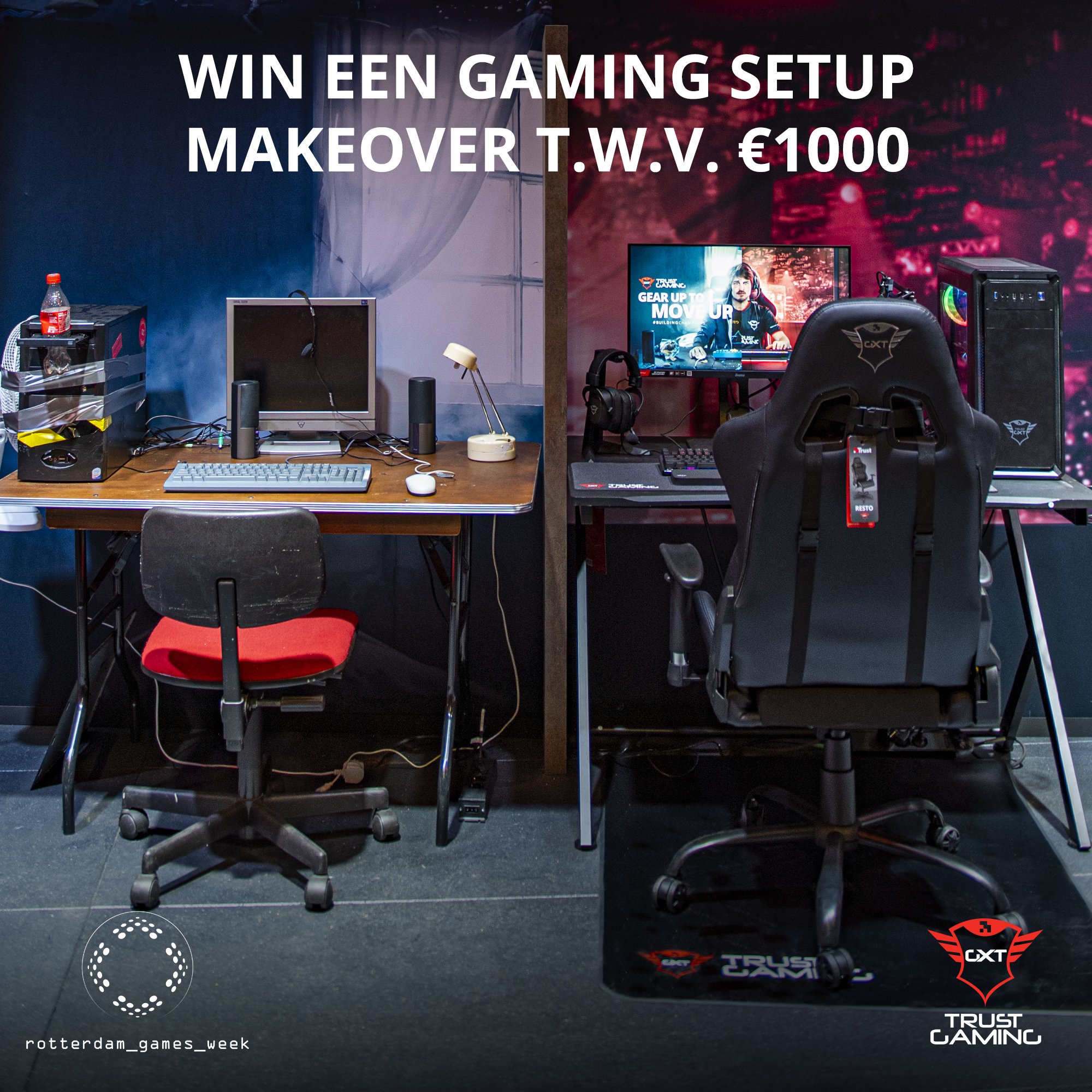 Trust Gaming Are You In Need Of A Setup Upgrade Come To Our Booth Rtmgamesweek And Follow The Steps For A Chance To Win Trust Gaming Products Worth Of 1000
