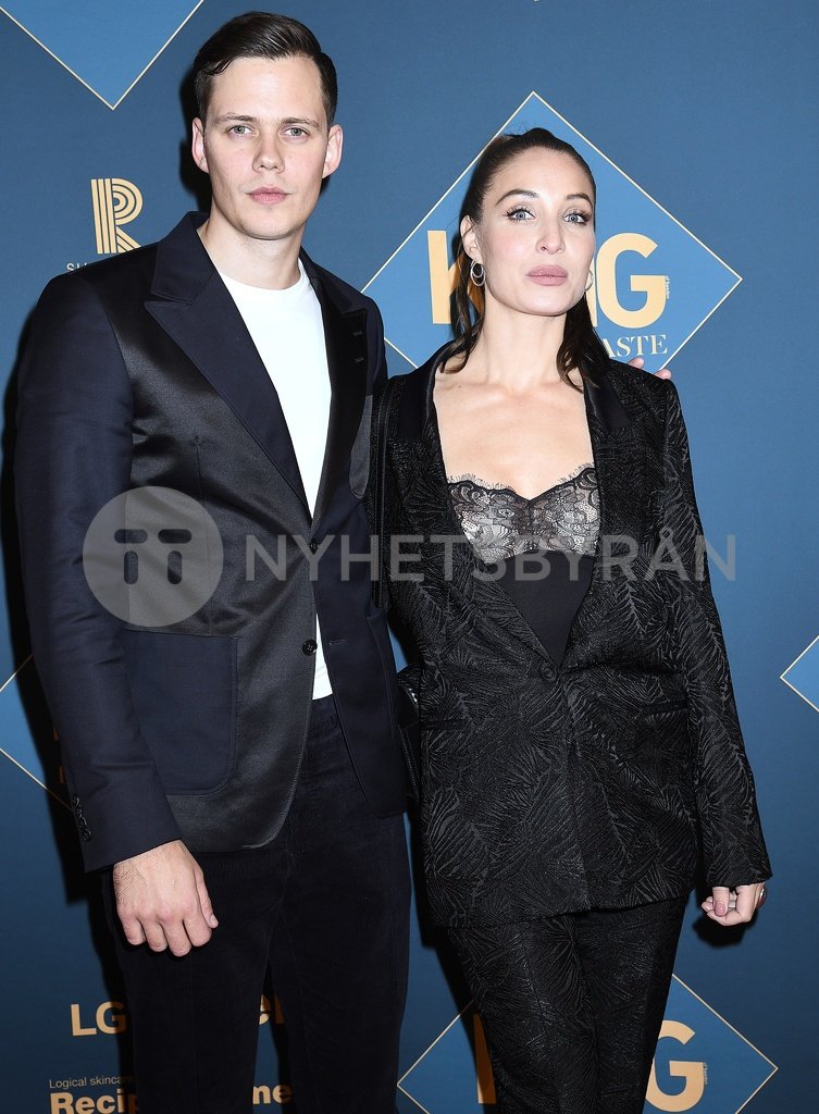 bill skarsgård on Twitter "Bill Skarsgård with his girlfriend Alida at