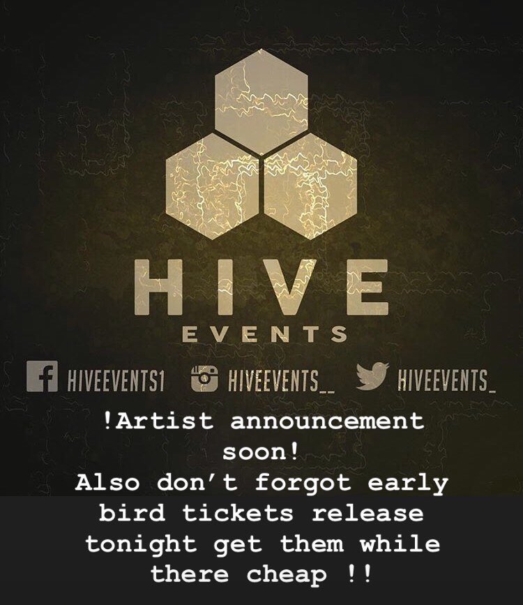 HIVE (@hiveevents_) on Twitter photo 