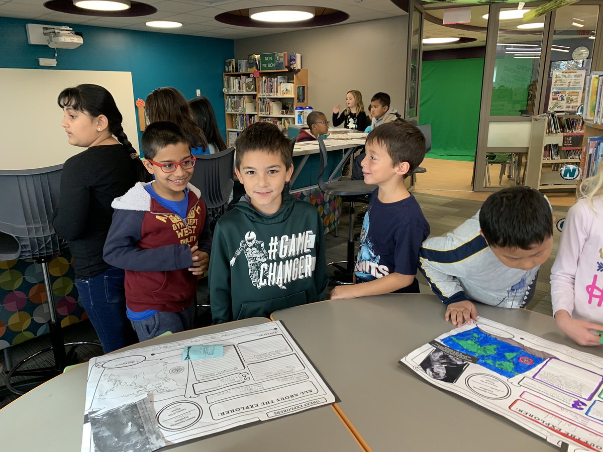 CSroom112's tweet image. #ExplorersWeek @ccsd93 with 3rd graders @RexiliusSandra @MrsPetersCS