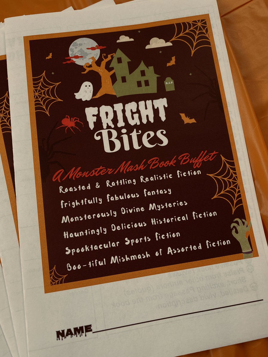 GHMSparker's tweet image. Spooky reads!