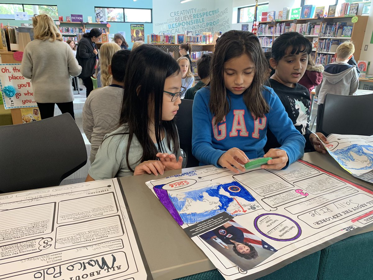 DubinCindy's tweet image. 3rd grade @CheetahChamps completed research, created posters, and used our @DremelDigiLab 3D printer to create medallions and monuments to honor explorers for their “Explorers Museum” this morning! #explorersweek  @CCSD93  @MrsPetersCS @CSroom112 @RexiliusSandra