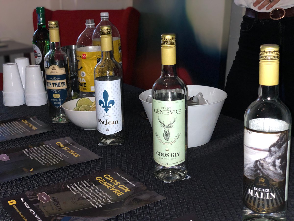 Notre soirée présentation des membres s'est suivie d'une dégustation de gins québécois ! 

Merci à <a href="/OshlagBrassDist/">Oshlag</a>, <a href="/romeosgin/">romeosgin</a>, <a href="/FilsDuRoy/">Fils du Roy</a>, <a href="/CirkaDistillery/">CIRKA Distilleries</a>, #bluepearldistillerie   et #distillerie3lacs pour leur participation à notre événement !
