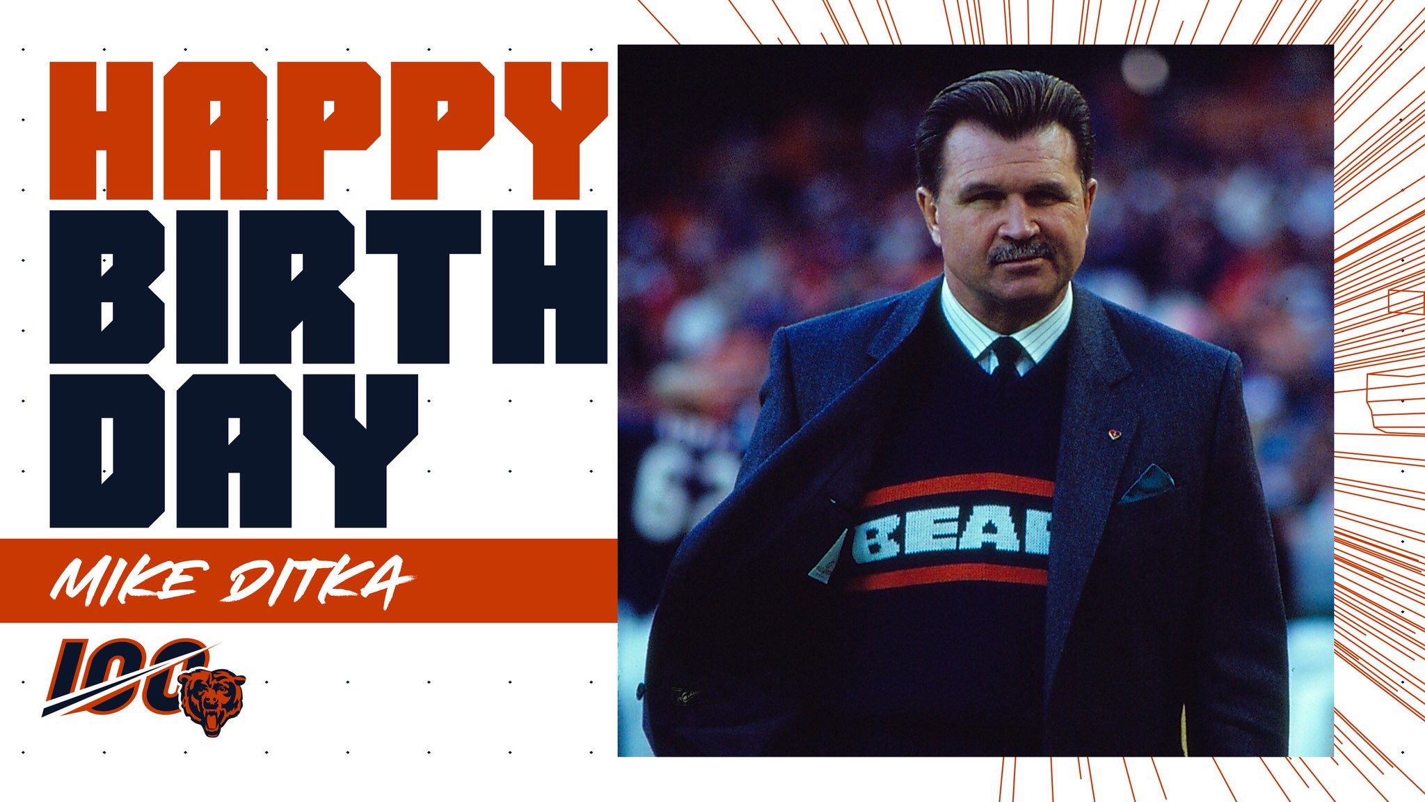 Happy Birthday DA Coach Mike Ditka !!    