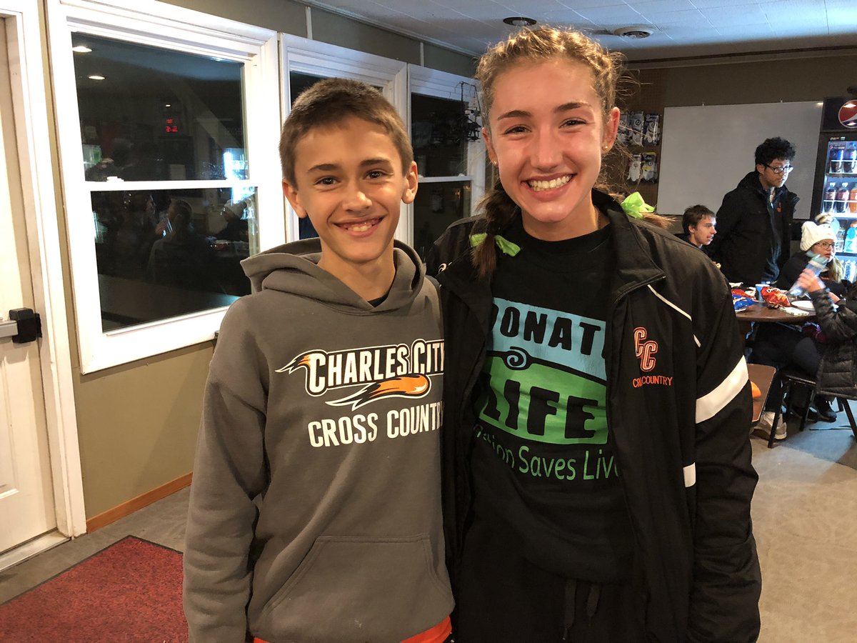 CometXC's tweet photo. Out of the 6 races we had 2 Conference Champions from CC - Xander Graeser (MS Boys) and Kiki Connell (Varsity Girls)! https://t.co/HynUeeR0E7
