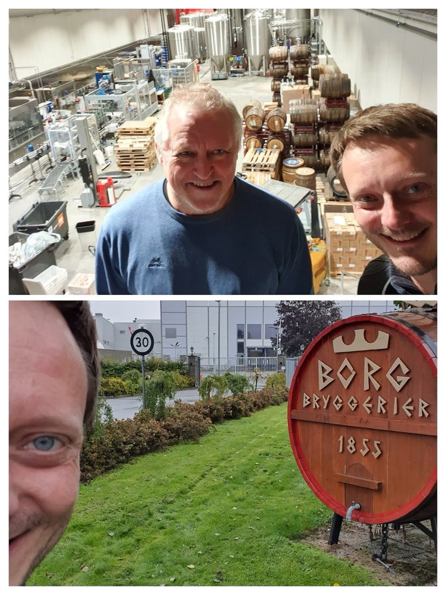 fuglum's tweet photo. Roper hurra for mangfoldet vi har fått i øl-Norge! Blir så gira når jeg på én uke får besøke Hansa Borg, Ego Brygghus og Haandbryggeriet ...og så høre @akselsvindal skryte hemningsløst av panteordningen på DLFs høstmøte. Takk for inspirerende omvisninger og gode diskusjoner! https://t.co/kZyuLJhiuV