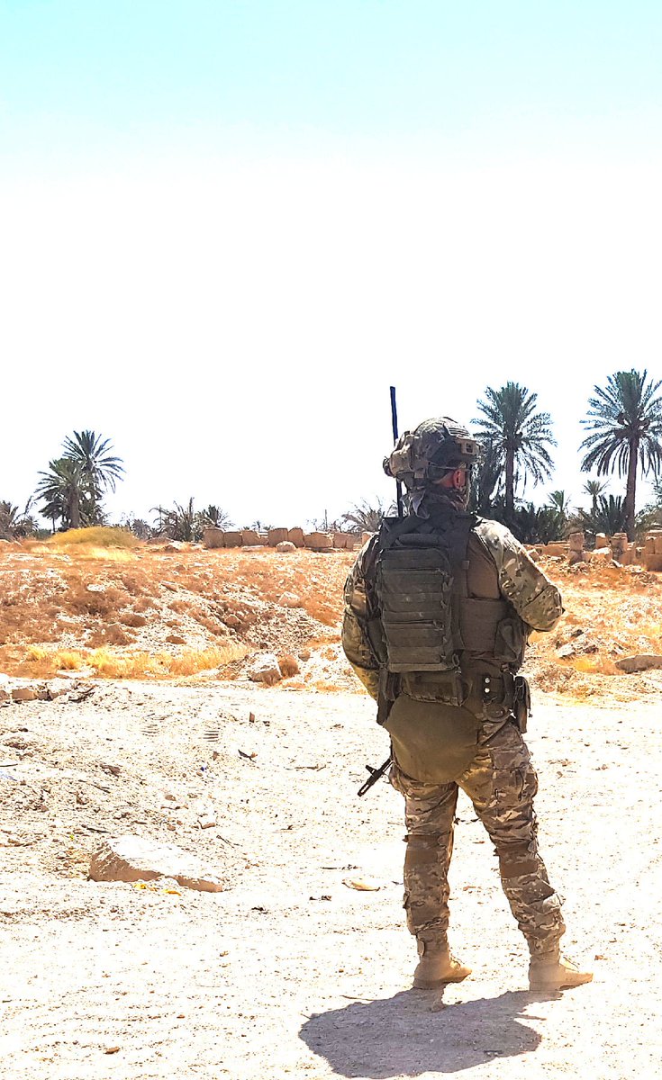 Russian MoD spetsnaz serviceman in Palmyra, Syria. 18/Photo: В. Мураховский https://vk.com/milinfolive?z=photo-123538639_457425132%2Falbum-123538639_00%2Frev