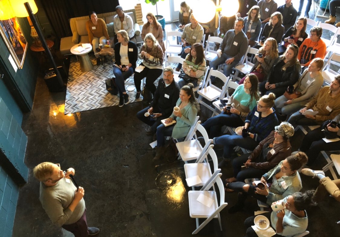 MojoMediaPros's tweet image. Another fantastic morning spent with our friends at @nashville_cm at @center615!They are one of our favorite groups to support because we truly believe in the value of our creative community. 🙌 

#cmnsh #nashvillemojo #mojomediapros #creativemornings