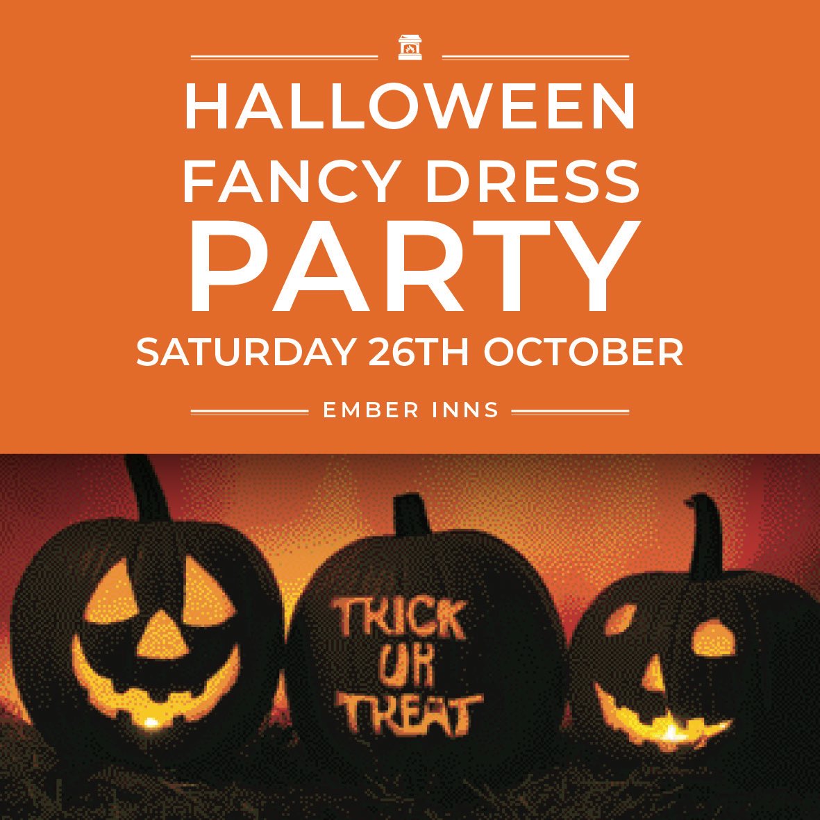 DJ From 8pm-1am, Bar Open until 1am.
Dance Floor, Face painting By our very own Kelly for all the guests from 7pm.
Prizes for best 3 fancy dress .
All Cocktails 2 for £7.50 ALL Night.
FIZZ WEEKEND - Piccini 1882 £10
Prosecco £13
FREE EVENT