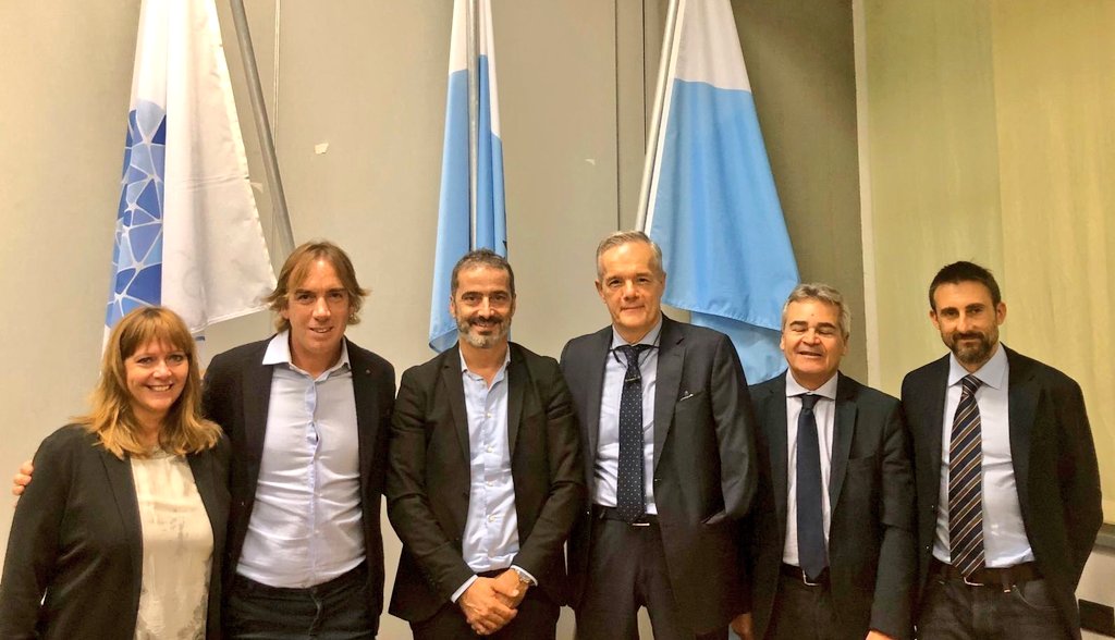 RobertoValori1's tweet photo. Il protocollo firmato con la Federazione Sammarinese Sport Speciali del presidente Filiberto Felici è un altro passo per la crescita della @FINPARALIMPICO.Ringrazio il delegato Emilia Romagna Ilario Battaglia e la presidente Cip regionale Melissa Milani @CIPnotizie @LucaPancalli https://t.co/GhGesO7eRS