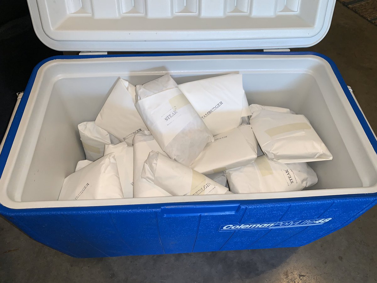 BootprintsTV's tweet image. Just picked up my Antelope from the butcher. He will soon be “Home, home, on my range!”