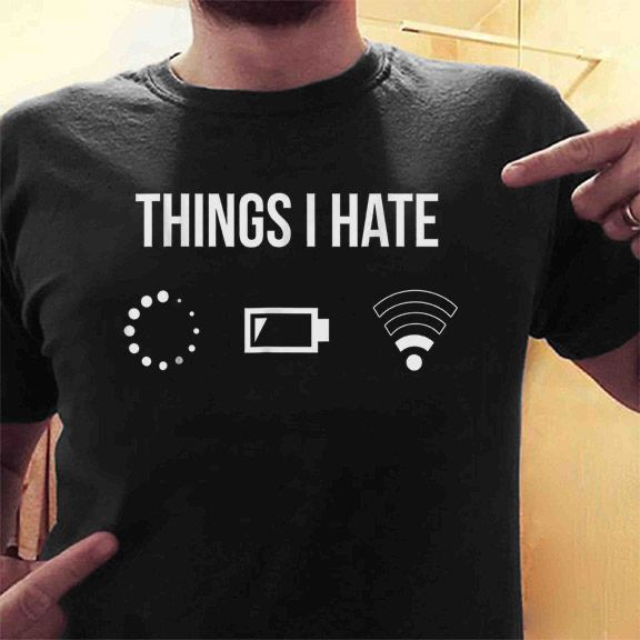 iphonegalaxymd's tweet image. Things I hate ♻️🔋📶👕
#coding #codingshirt #codingtshirts #coder #programmer #programmershirt #coding #codingshirtss