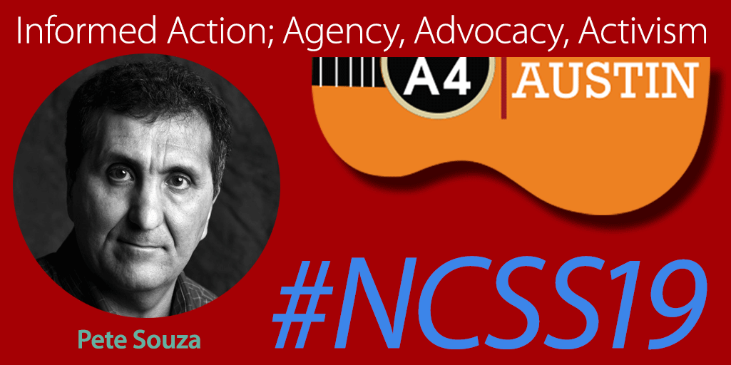 Pete Souza, the former Chief Official White House Photographer for President Reagan and President Obama is a featured speaker for the 2019 NCSS Annual Conference. Come hear him speak, sign up today! hubs.ly/H0lkRqZ0
