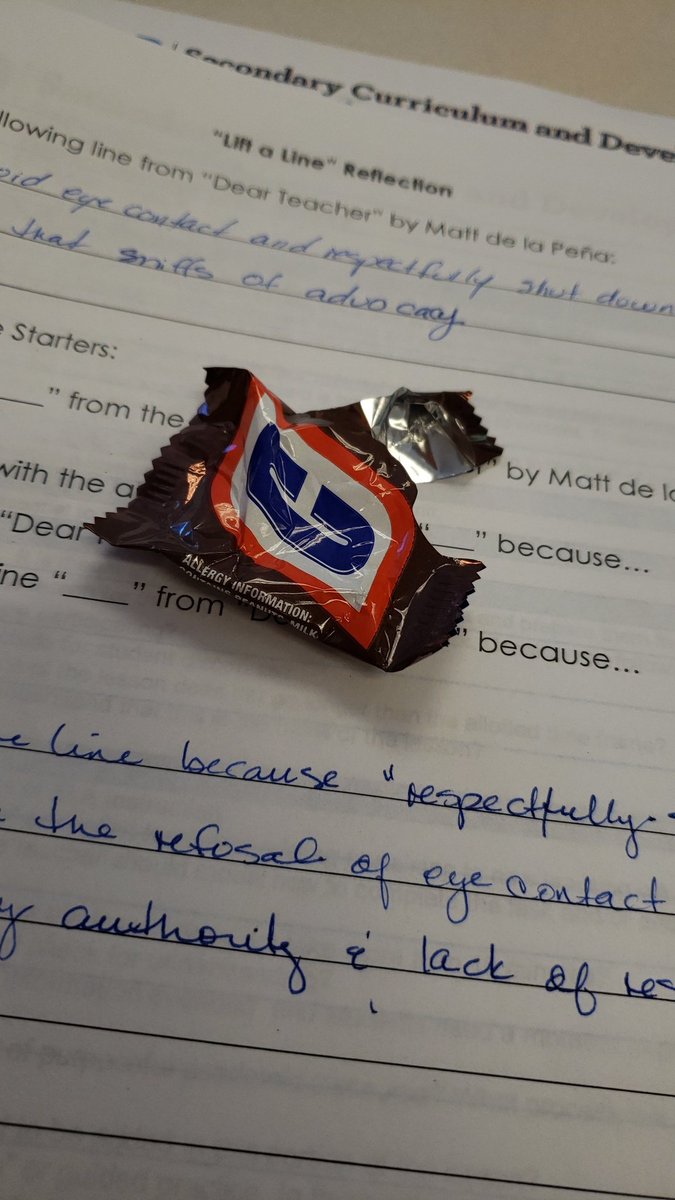 KKMilford's tweet photo. I need more chocolate! #HISDELA https://t.co/UbtNQ7NiMz