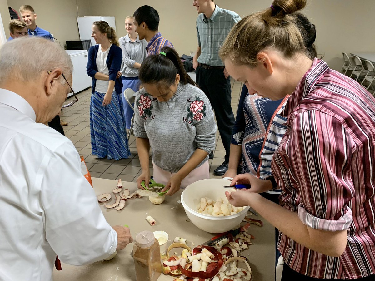 NebcOnline's tweet photo. @drtownsley made some apple pies with some students today. #thenebc #nebc2019 #nebcactivity https://t.co/pl2cSCa1EC