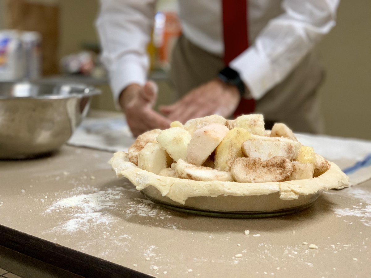 NebcOnline's tweet photo. @drtownsley made some apple pies with some students today. #thenebc #nebc2019 #nebcactivity https://t.co/pl2cSCa1EC