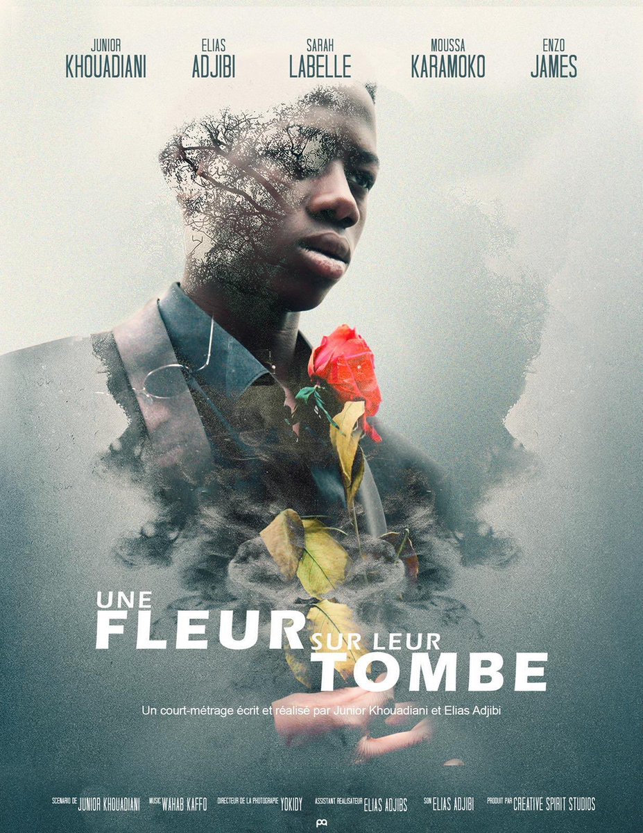 cspiritstudios's tweet image. Le court-métrage “UFSLT” écrit et réalisé par @Yokidyy &amp;amp; @EliasOttari  sera en ligne demain 21H sur YouTube.
La production remercie toutes les personnes qui ont participé à l’élaboration de ce projet