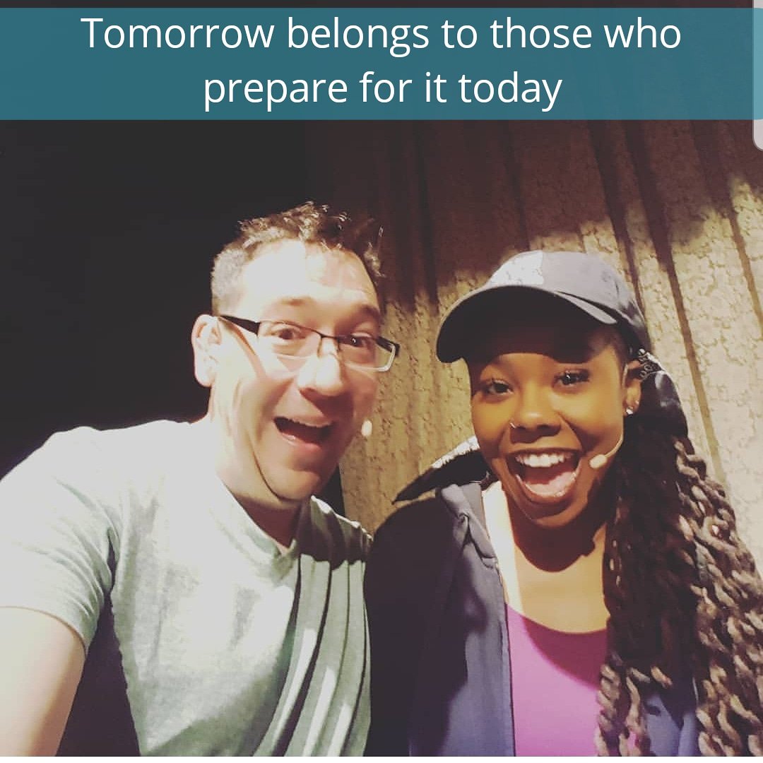 Tomorrow belongs to those who prepare for it today