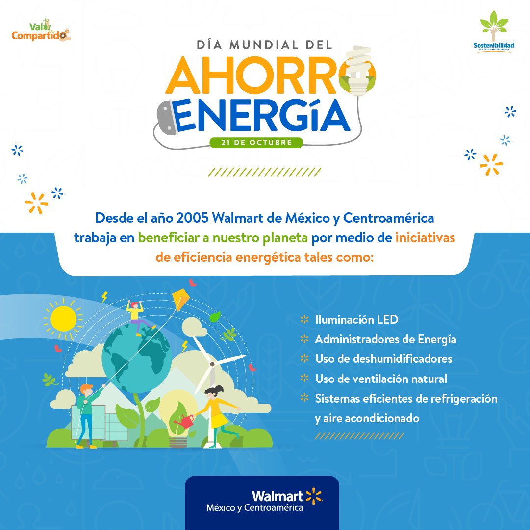 ¡Conocé nuestras acciones en pro del medio ambiente a través del ahorro de energía en todas las tiendas de Centroamérica!  💡😁