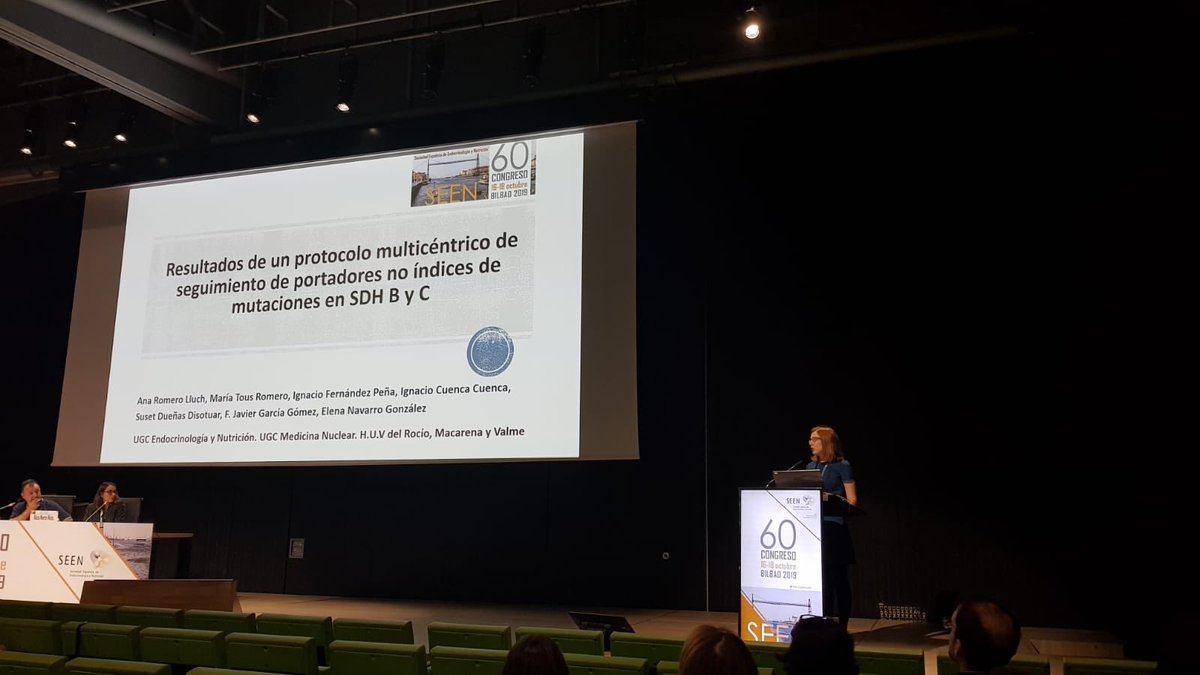 EndocrinoHUVR's tweet photo. Resultados protocolo multicentrico de seguimiento portadores no índices de mutaciones en SDH B y C
Dra. Romero @HospitalUVRocio
DraTous @HUVMacarena
Dr. I Fernandez @AGSSurSevilla
Utilidad PET/TAC 18F-FDG en SDHB+
#Endohuvr #MedNuclear
#60congresoseen @sociedadSEEN https://t.co/7WJkJSyQvu
