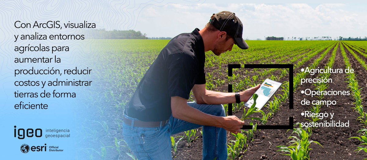 igeobolivia's tweet photo. #GIS para agricultura

La tecnología #Esri permite recopilar, mantener y analizar todos tus datos de campo agrícola en un sistema centralizado. https://t.co/q3Vzme8JBp