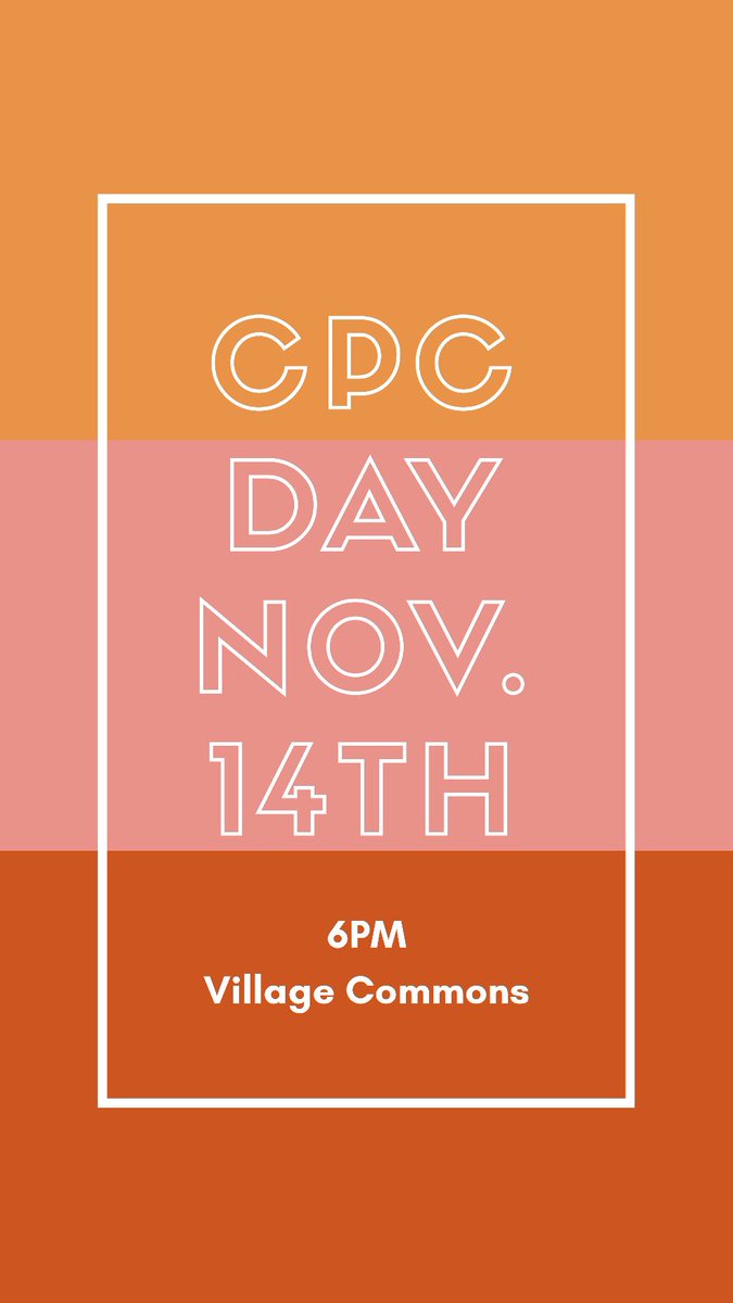 CPC__WCU's tweet image. So many events coming up‼️‼️ Last chance to meet all the amazing girlies in each chapter at our last CPC day Nov. 14th!!