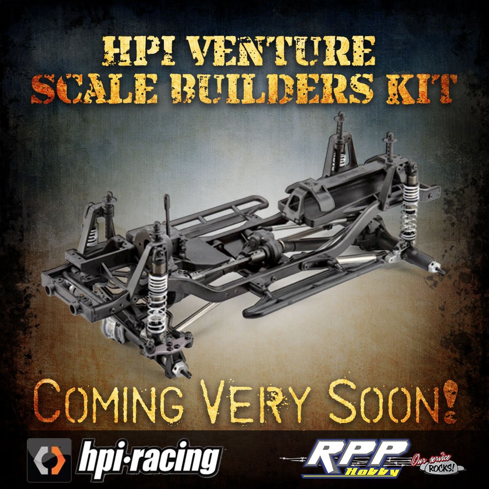 RPPHobby's tweet photo. HPI Racing Venture Scale Builders Kit - Coming Very Soon!
https://t.co/oP2tn3QNIj
#rpphobby #hpi #rc #scalerc #builderskit #hpiracing #rcadventures #offroad #4x4 #venture https://t.co/GASOTc6kZT