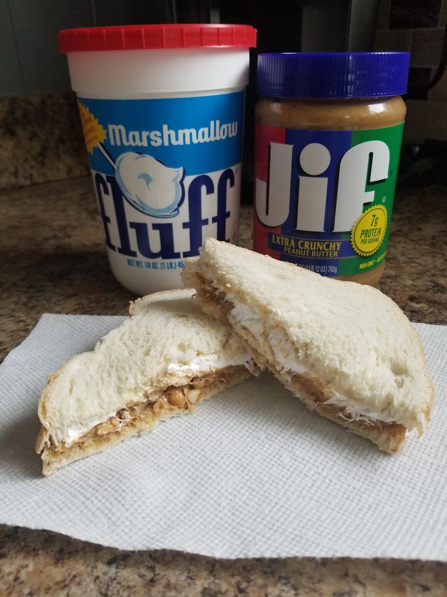 barrelracer83's tweet photo. ....and the final decision is #pbandfluff #crunchypeanutbutter https://t.co/MujMfs1EWO