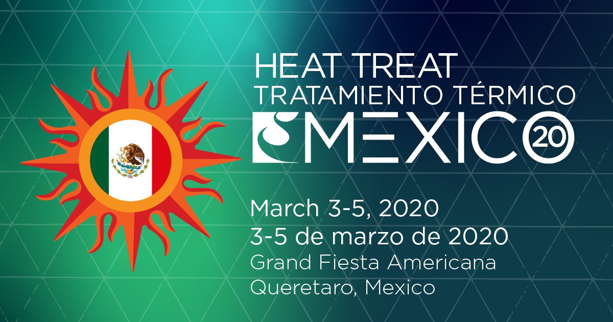 ASM_HeatTreat's tweet image. Thank you to everyone who was a part of #HeatTreat2019! We've had a successful event this week and we're grateful to everyone who was involved! Stay tuned for information about #HTMexico2020 - which has moved to March! bit.ly/33HdYfu