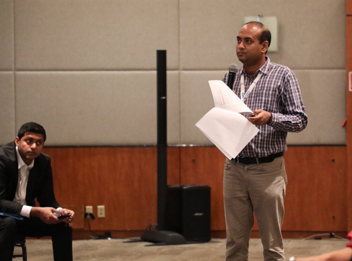 3ieNews's tweet photo. 3ie's Ritwik Sarkar presented an evidence gap map that looked at available evidence on the impact of group-based livelihoods programmes on economic, social and empowerment outcomes in LMICs 🗺️https://t.co/RpyDo1D8m1
#WWGS2019 #WhatWorksWeek https://t.co/0BNLW72mUg