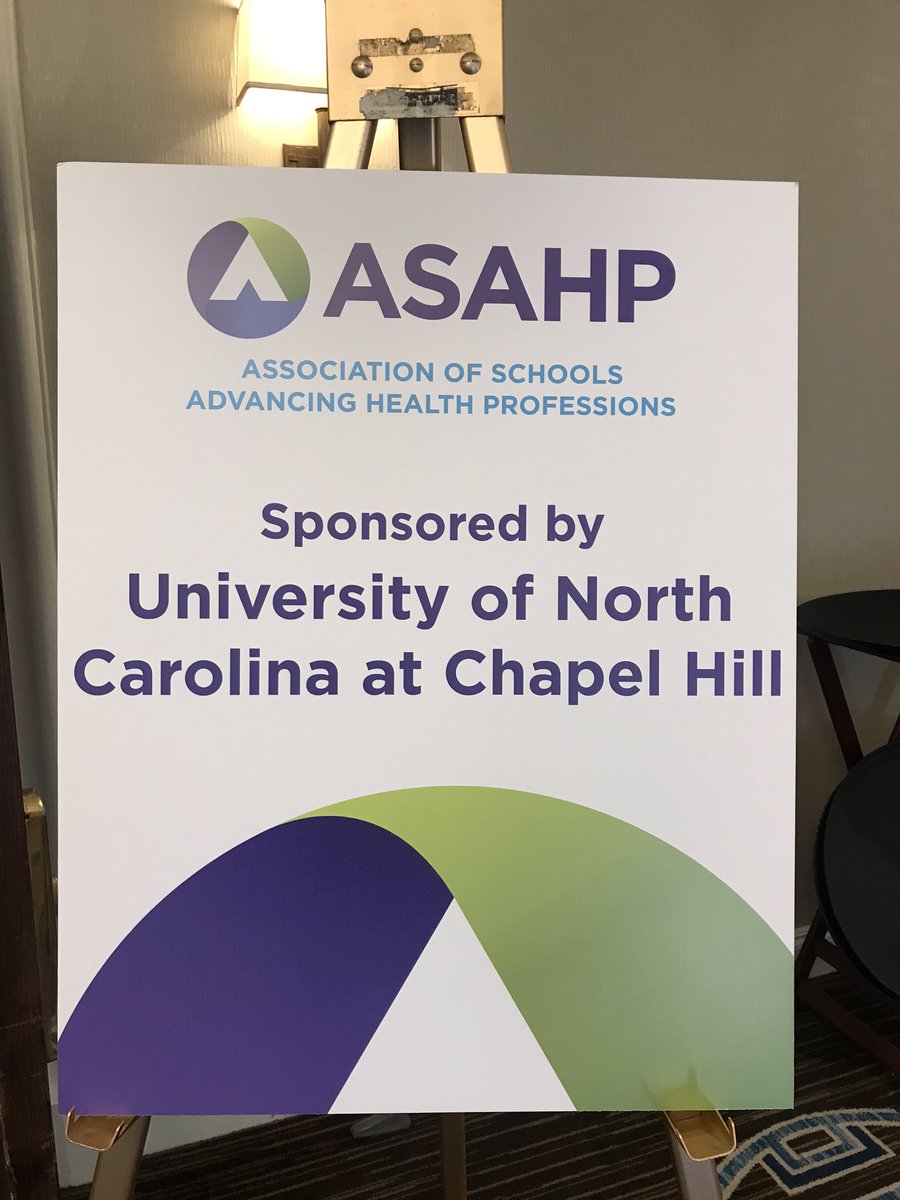 hsiburt's tweet photo. Represented @UNC_AHS at #ASAHP2019 this morning  #uncaud 🐏 👂🏻 https://t.co/0ymjRtBRbW