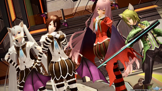 Pso2男の娘ハロウィンパーティーのtwitterイラスト検索結果