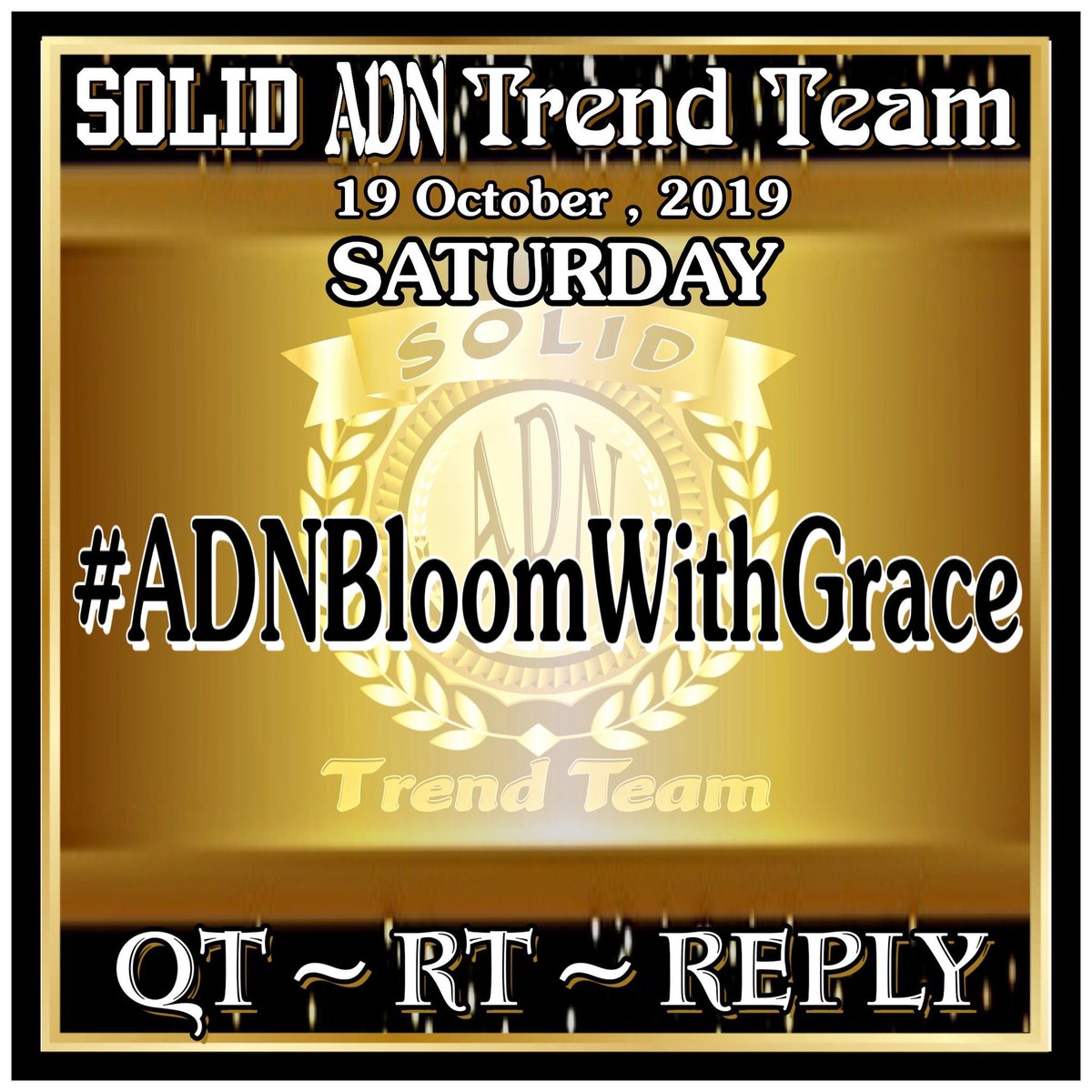 Happy Saturday team Abroad &amp; ADN! 
#ADNBloomWithGrace
<a href="/hotxander01/">-xanrel™</a>  <a href="/SolidADNTRENDS/">SolidADNTrends-Team</a> <a href="/FlakesofSilver/">💔愛💜𝓡𝓪𝓮 𝓝𝓲 𝓚𝓾𝓵𝓮𝓽𝔃 ⁷ᴳ𓆩ᥫ᭡𓆪⊙⊝⊜ ⟬⟭⟭⟬</a> <a href="/WDabuet/">❤WenRomania 🇷🇴❤</a>
<a href="/Barbarapunzala1/">Barbara punzalan</a> <a href="/JennyOcera2/">@JennyOcera</a> <a href="/BuffordIanah/">ᎡᎬᎠ ♥️ ᏴᏌFF</a> <a href="/boongaling_e/">Lorena E.Boongaling</a>  <a href="/Darwaine88/">Darwaine ᴬᴰᴺ</a> <a href="/MarquezMylin/">NorCal_USA❤️</a> <a href="/glenguce/">Glen❤SG Uniteam💚</a> <a href="/mariachonatabe1/">🌷Chona 🍁</a> <a href="/prettymai_0105/">wei young</a> <a href="/grabesila/">🌺💃DiwatangGala ᴬᴰᴺ 💃🌺</a> <a href="/ADN_POETweets25/">ADN POETweets</a> <a href="/DiosaRMendoza/">Diosa ∞⁷ RM 💜💜💜💜💜💜💜</a>