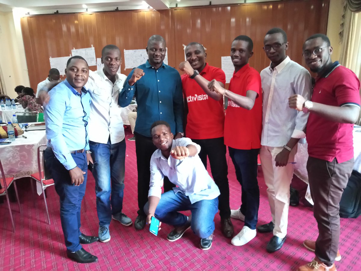 AABurundi's tweet photo. #SocialMovementBuilding"This Movement Building training was a dynamic model that stimulated rich and engaging discussions about our next steps for our movement Activista Burundi. Thank you ActionAid Burundi" tells us Apollinaire Nishirimbere (fourth left), @ActivistaBdi https://t.co/w9aJNruYEy