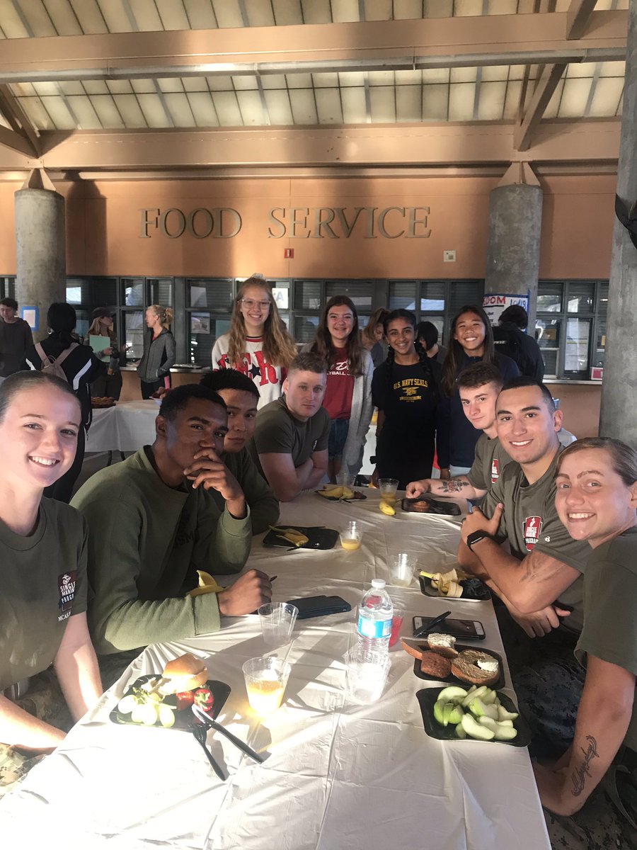 The Marines have landed at MVMS! Today, all PE classes are participating in PT courses specially designed by Marines. As an Army Veteran, I’m so excited for our Eagles to have this experience! #eaglepride #Brothersinarms #GoArmy