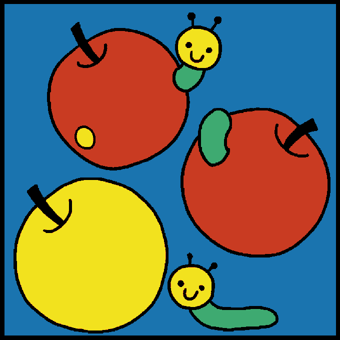 あおむしのtwitterイラスト検索結果 古い順