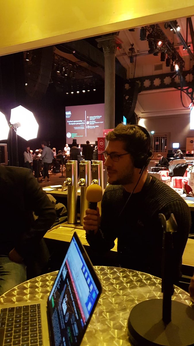 lonofi's tweet image. Petit interview avec @RajeRadio au #MaMa19 pour parler des bienfaits des ambiances sonores.
Merci @creatis_  et @fabricelamy