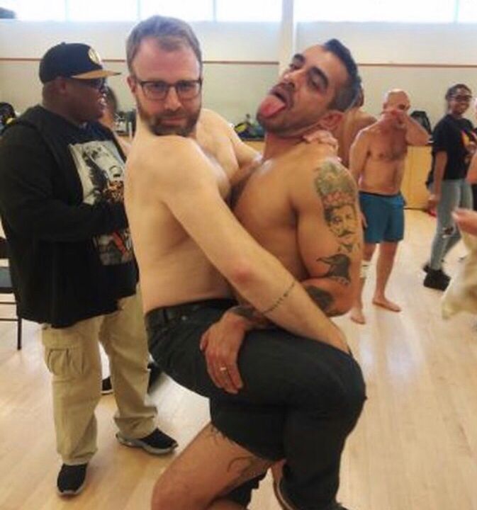 LunchmeatSf's tweet photo. It’s been a while but your boys are still going at it #gay #lunchmeatsf #sfbaloney #queer #gaycomedy https://t.co/JW93jVxlzp