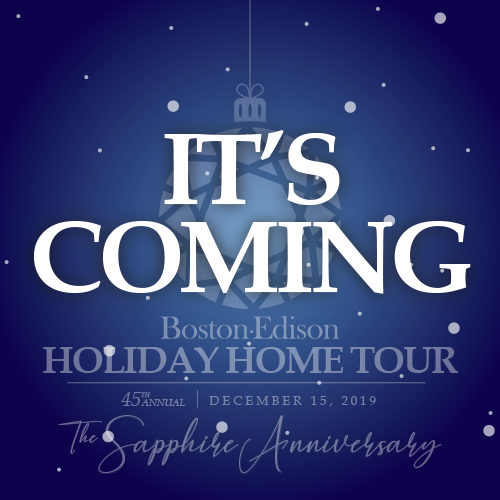 BostonEdisonDet's tweet photo. We're getting excited!! #bostonedison #BEDetroit #holidayhometour #BEHHT https://t.co/82nnUUTiMq
