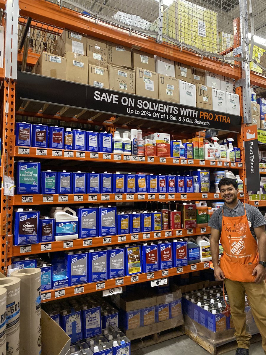 THD_Nick's tweet photo. OFA Josh, D28βs Valeria, and D38βs Hector all got their skin in the game! #D91CrushesCardboardHard Paintβs overheads are losing major weight this week. #packDOWNsalesUP #WoodwardWarriors #6542 @bjp84 https://t.co/J2UJKR4bY6