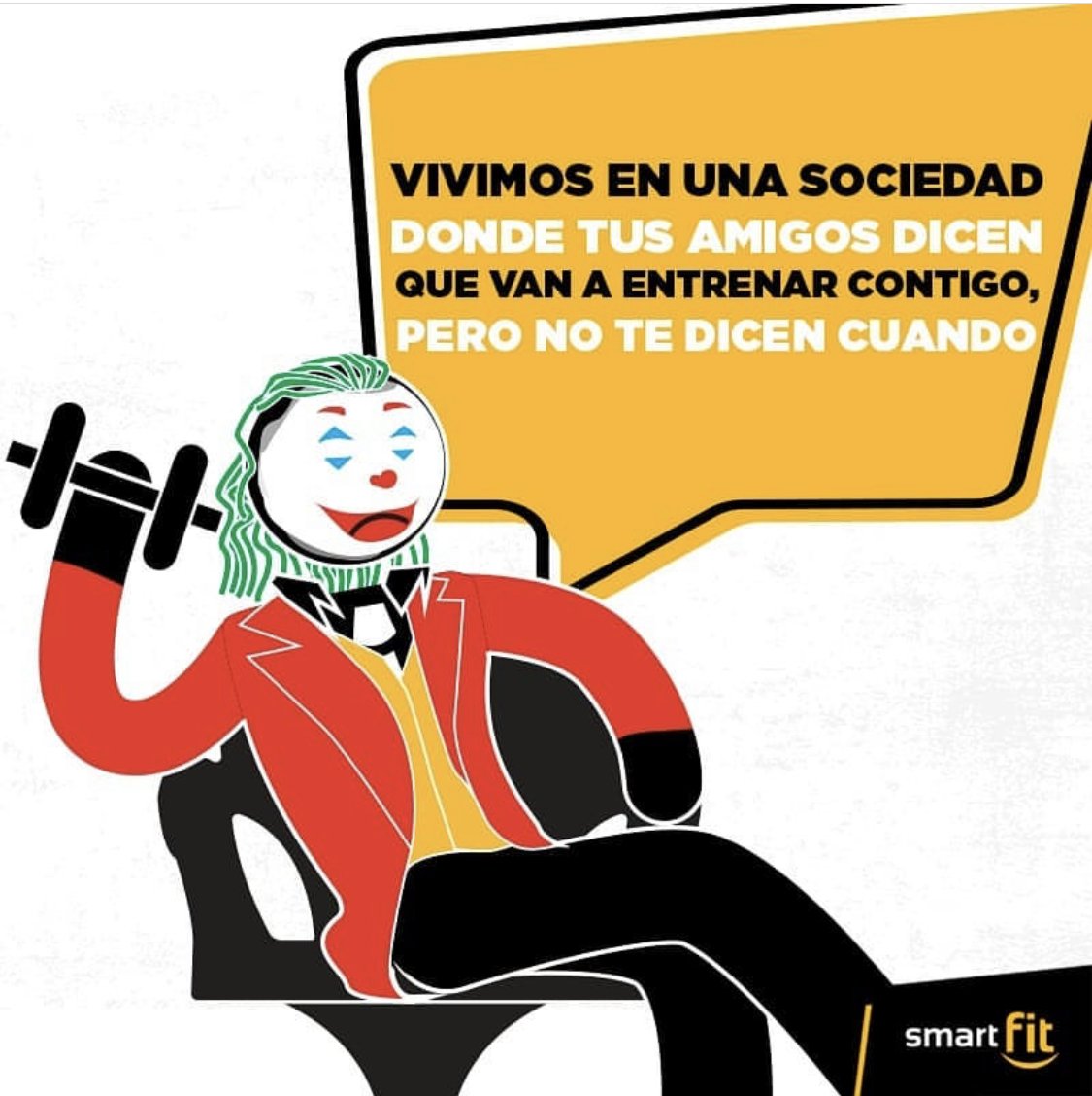 Vengan a entrenar 🏋🏻‍♂️ Cero payasadas🤡😂 #humorfit #smartfitrd