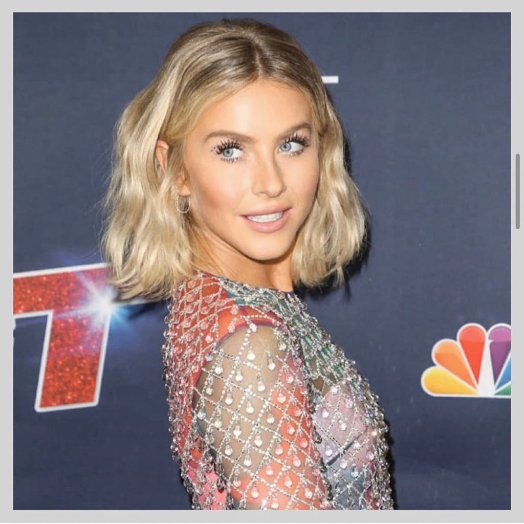 .<a href="/juliannehough/">Julianne Hough</a> shining bright for #AGT 🤩 Hair by #901artist <a href="/RiawnaCapri/">Riawna Capri</a>.