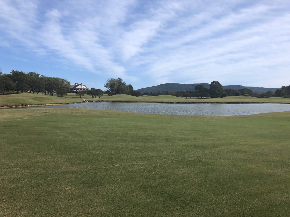 FeathersGolf's tweet photo. Loving the River Course at Hampton Cove.  The Feathers event will be on the Short Course tomorrow, and the greens are like glass.  Should be a great time! https://t.co/MTdKDJm2xq