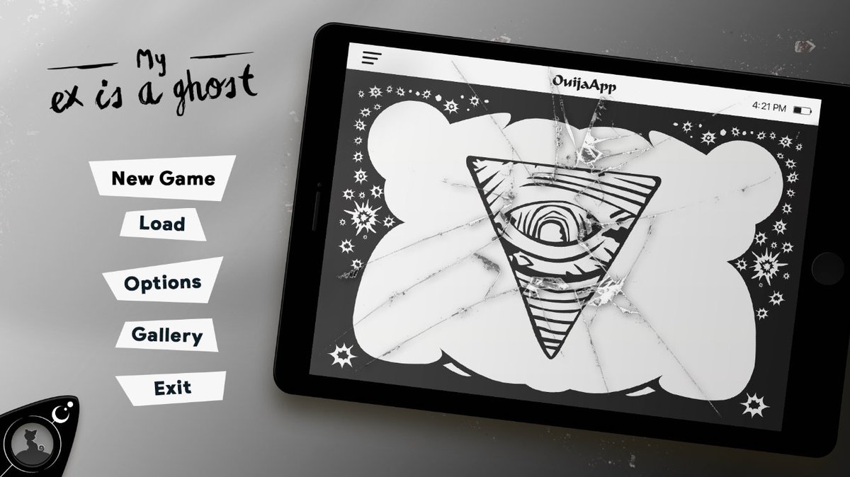 tcgames19's tweet photo. #technocat #indie #VN #VisualNovell #IndieDev #GameDev #ВизуальнаяНовелла #MyExIsAGhost

Main menu screenshot https://t.co/WkNpx1WJy4