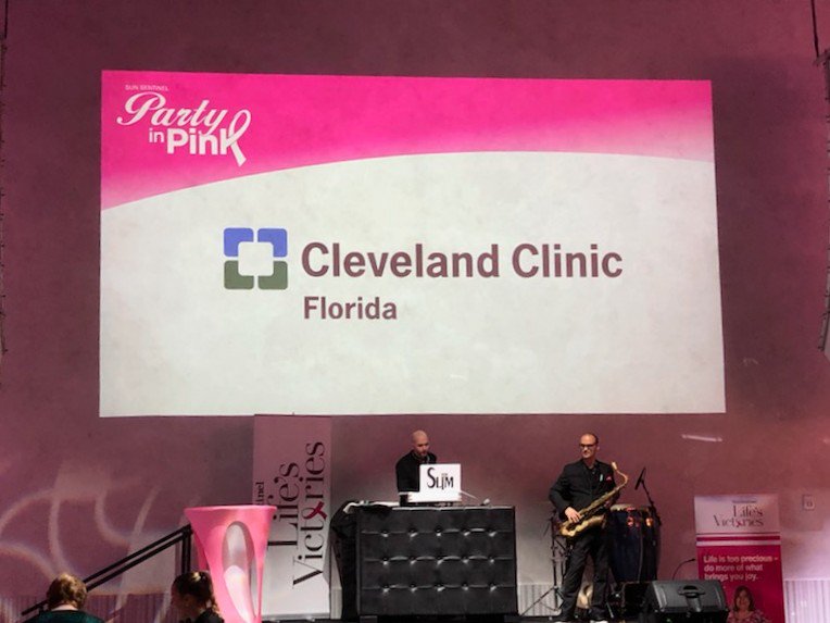 CleveClinicFL's tweet photo. Thank you to the patients who shared their stories about overcoming #BreastCancer for our Life's Victories project with the @SunSentinel. We look forward to seeing everyone next year again at the #PartyInPink! #BCSM https://t.co/pccgcwxB3b