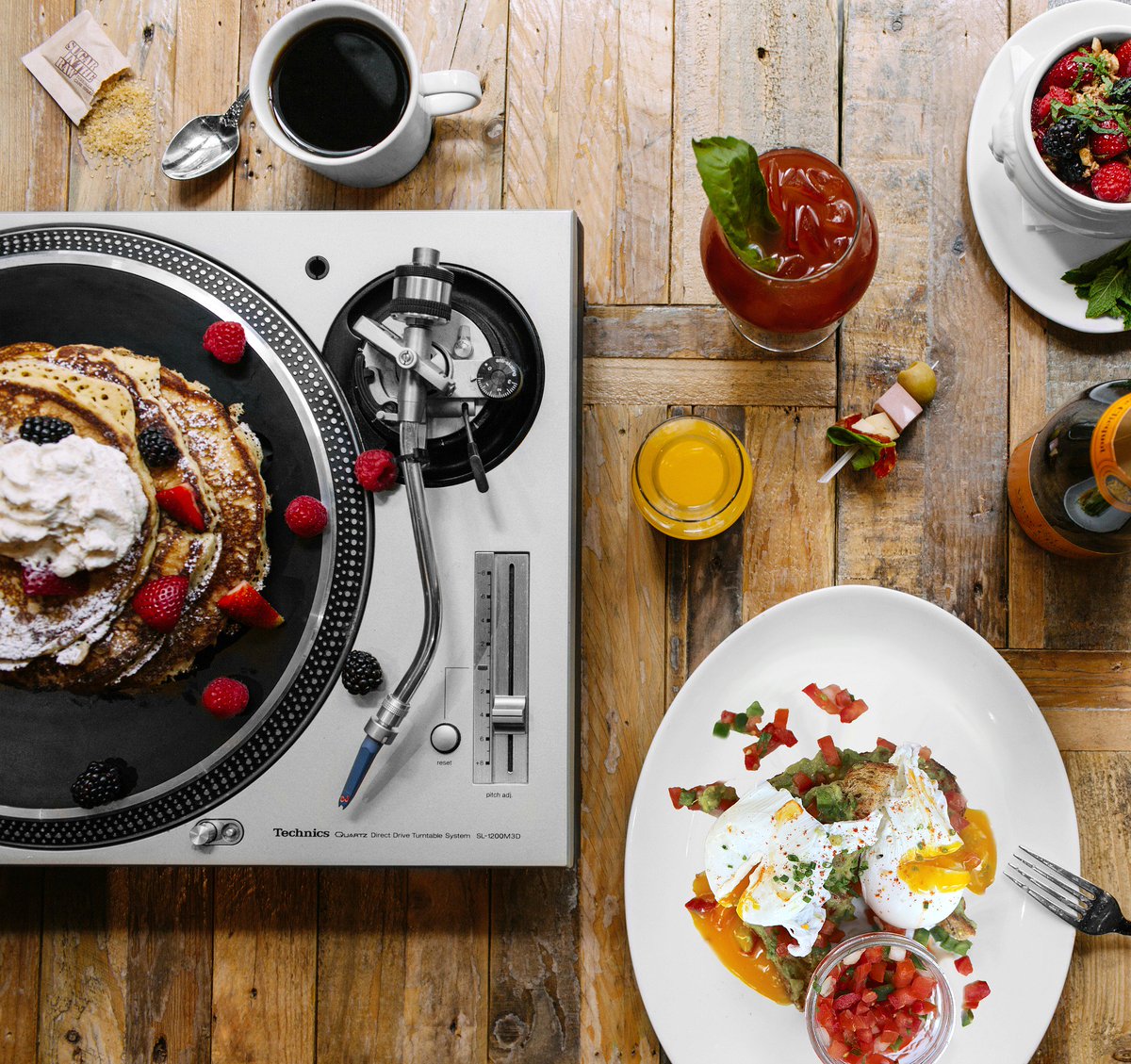 BRUNCH. BOOZE. BEATS. REPEAT. 🍾🎶🍹 #BrunchGoals #SaturdayBrunch #Brunch #SaturdayMotivation #Chicago