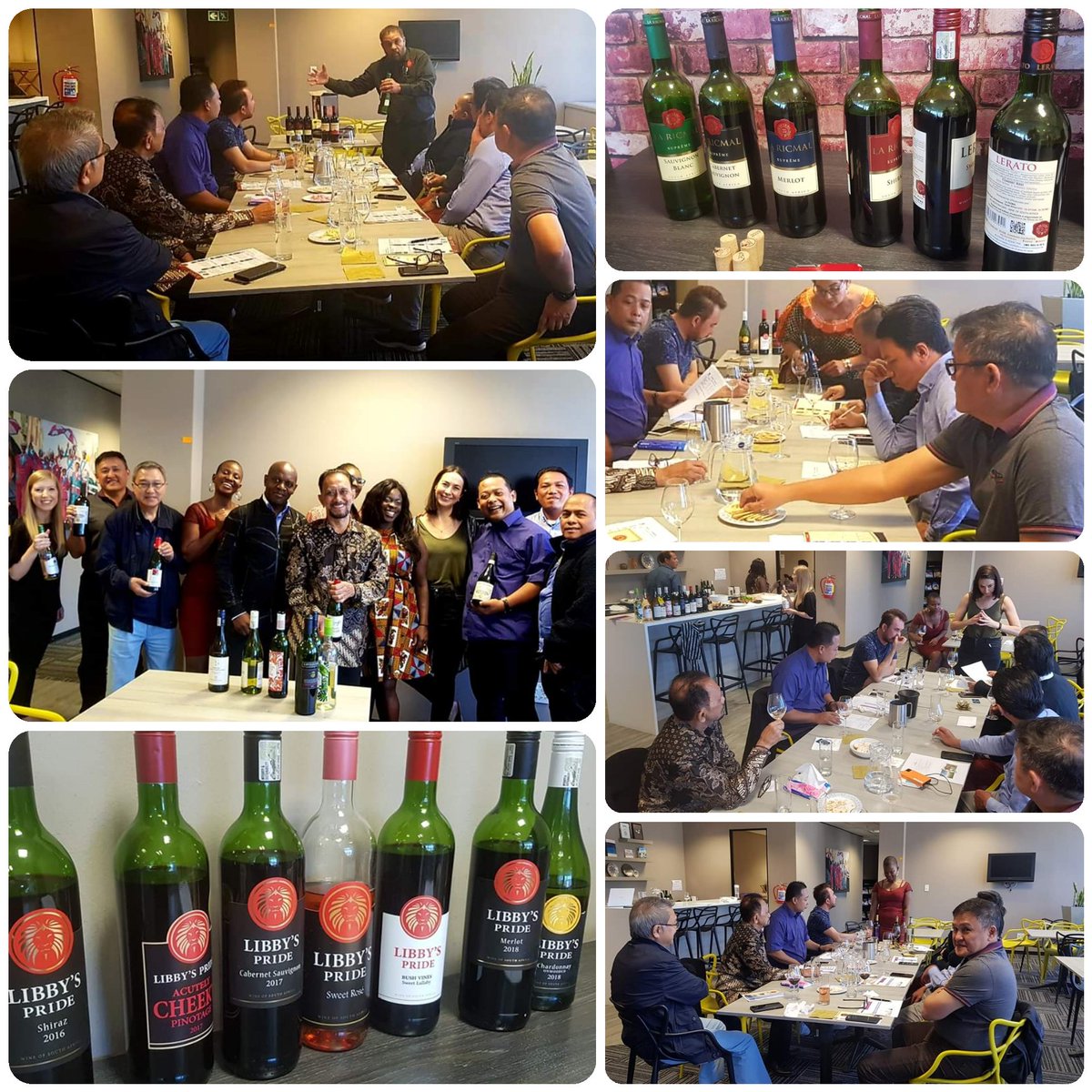 Wendy23453876's tweet photo. Thank you to the Wesgro team for always creating platforms for our black owned brands.#witu_sa #wesgro #laricmalwine #siwelawines #libbyspridewines https://t.co/n7fdlCSFgL